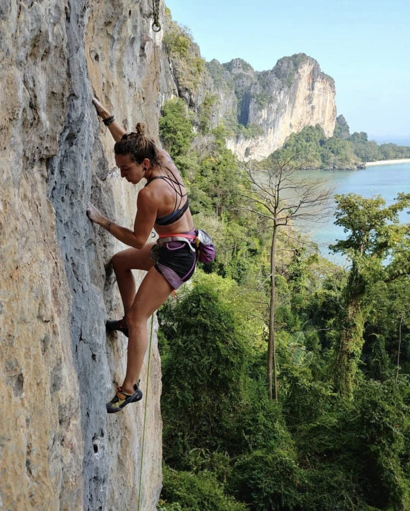 Female climber travel 1