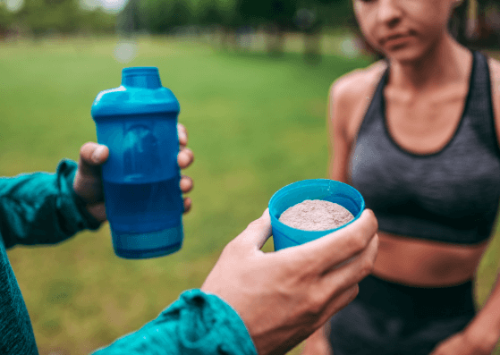 Protein powder for long distance hikers
