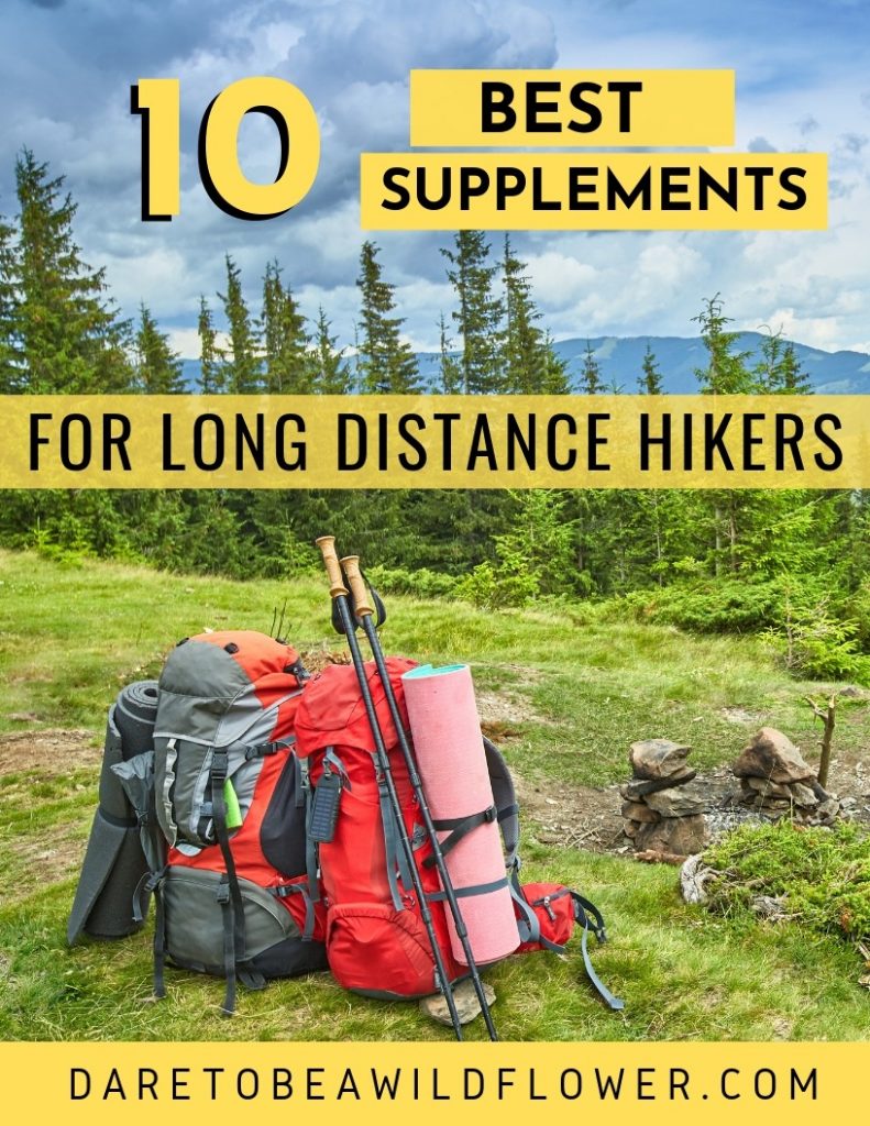 Supplements for thru hikers