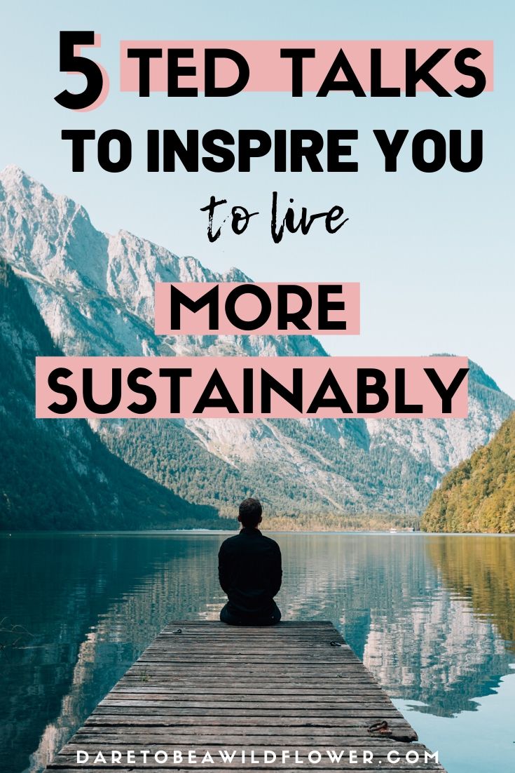 TED Talks To Inspire You To Live More Sustainably | Dare To Be A Wildflower