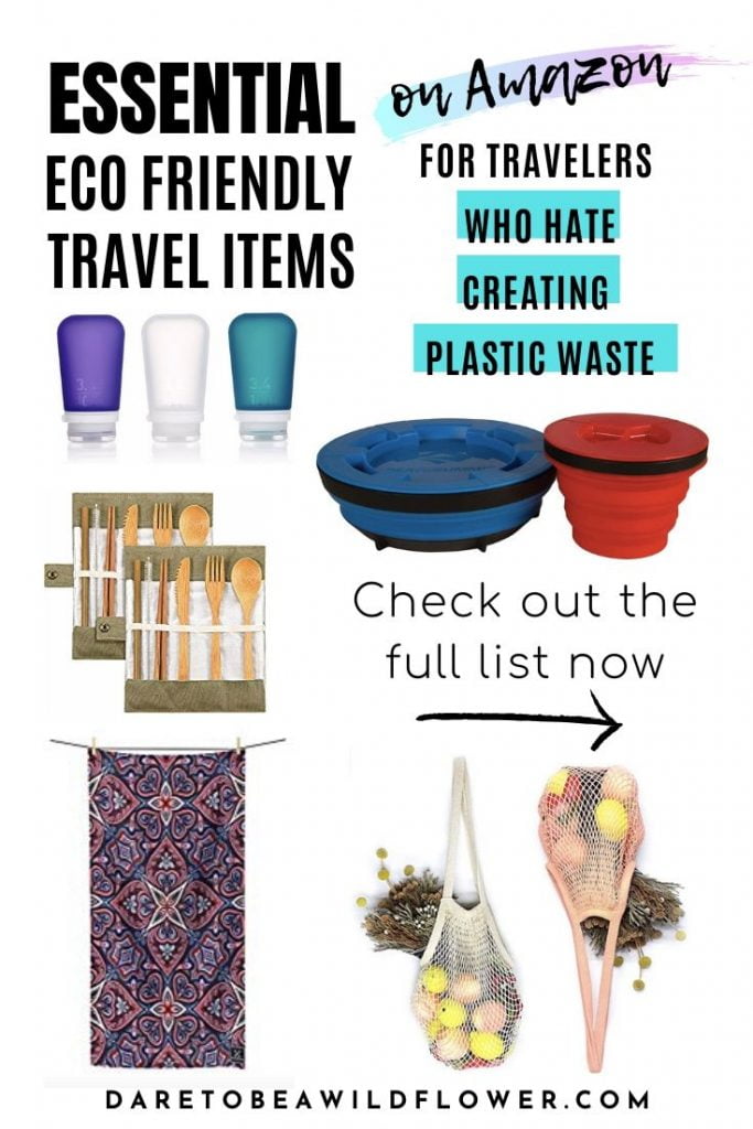 Eco friendly travel items