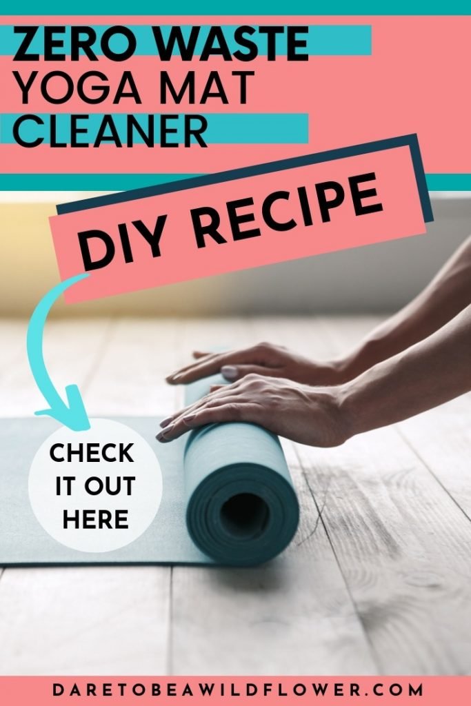 zero waste yoga mat cleaner diy recipe