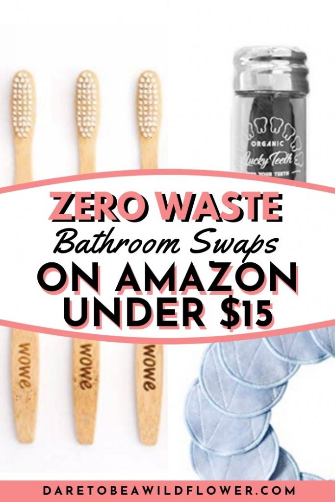 zero waste items for your bathroom on amazon