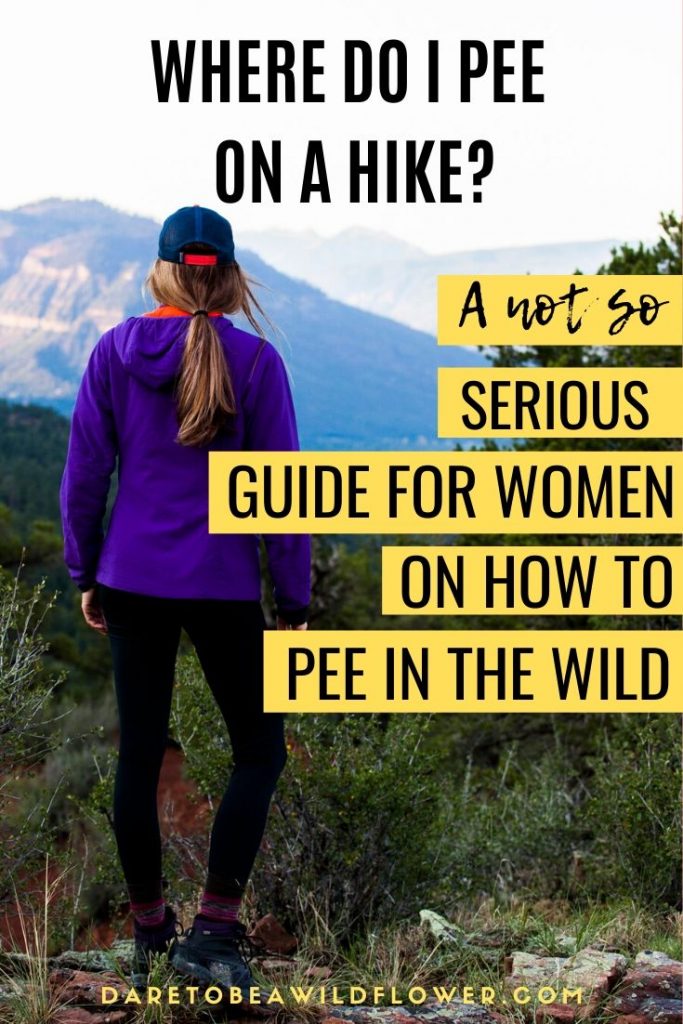 how to pee on a hike