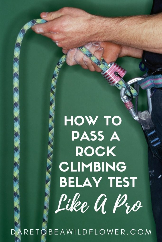 How To Pass A Rock Climbing Belay Test Like A Pro