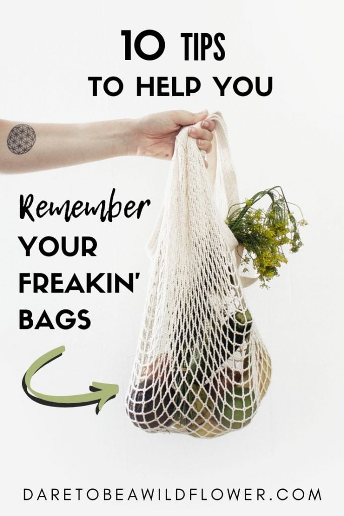 Tips tp help you remember your reusable bags