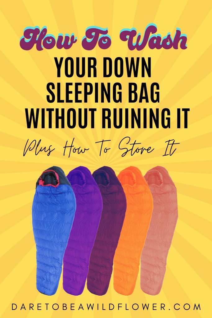 How to wash your down sleeping bag without ruining it