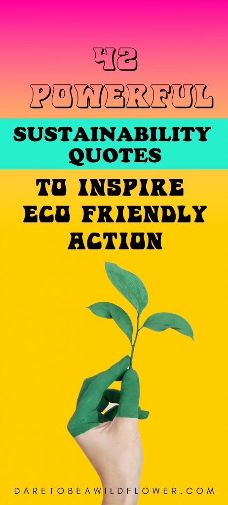 42 powerful sustainability quotes to inspire eco friendly living