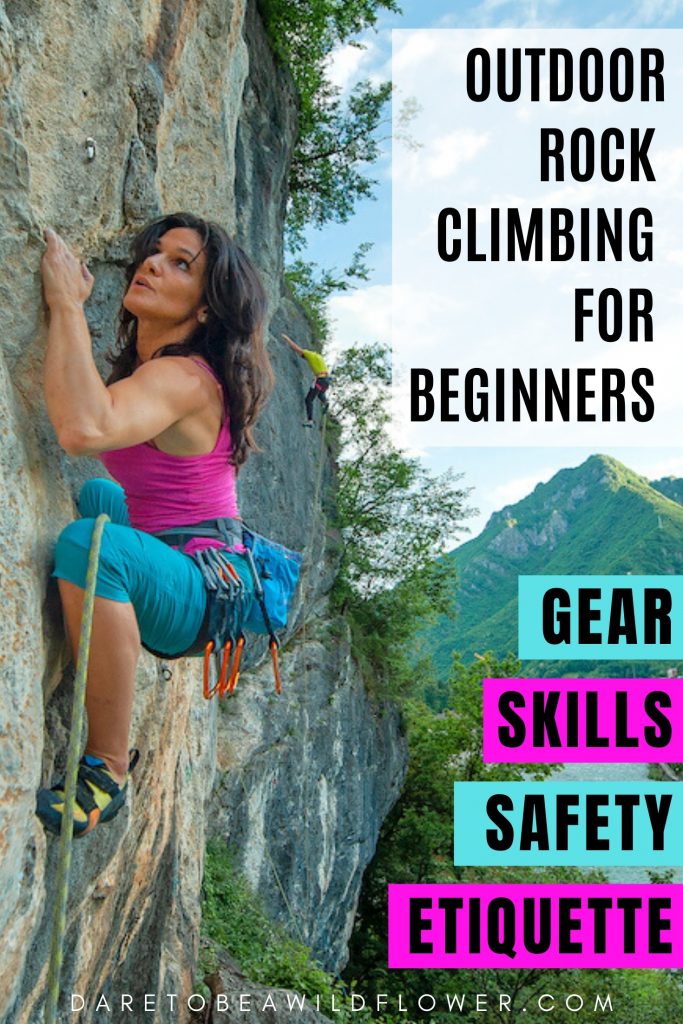 Outdoor rock climbing for beginners women rock climbing 3