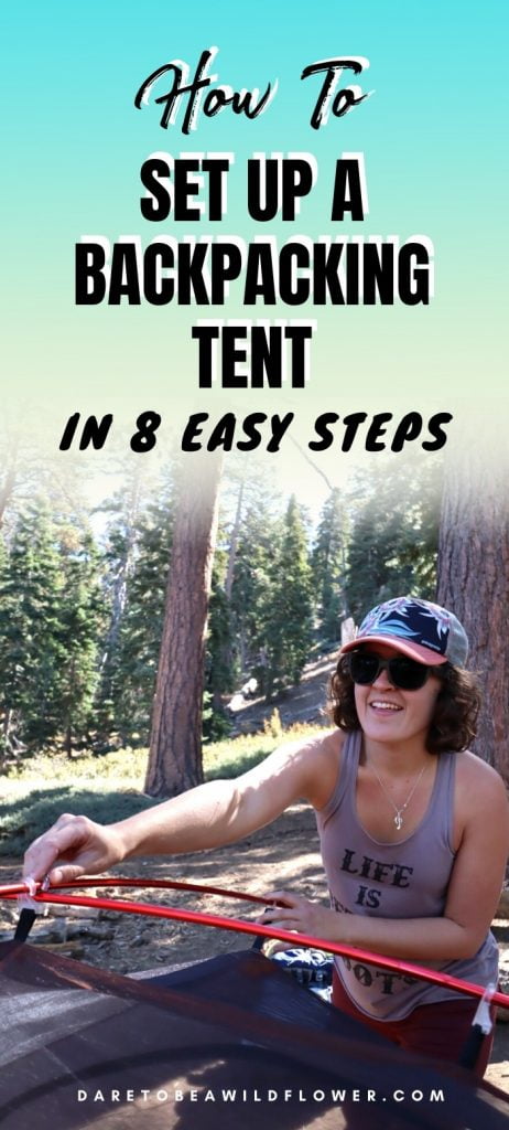 How To Set Up A Backpacking Tent in 8 Easy Steps